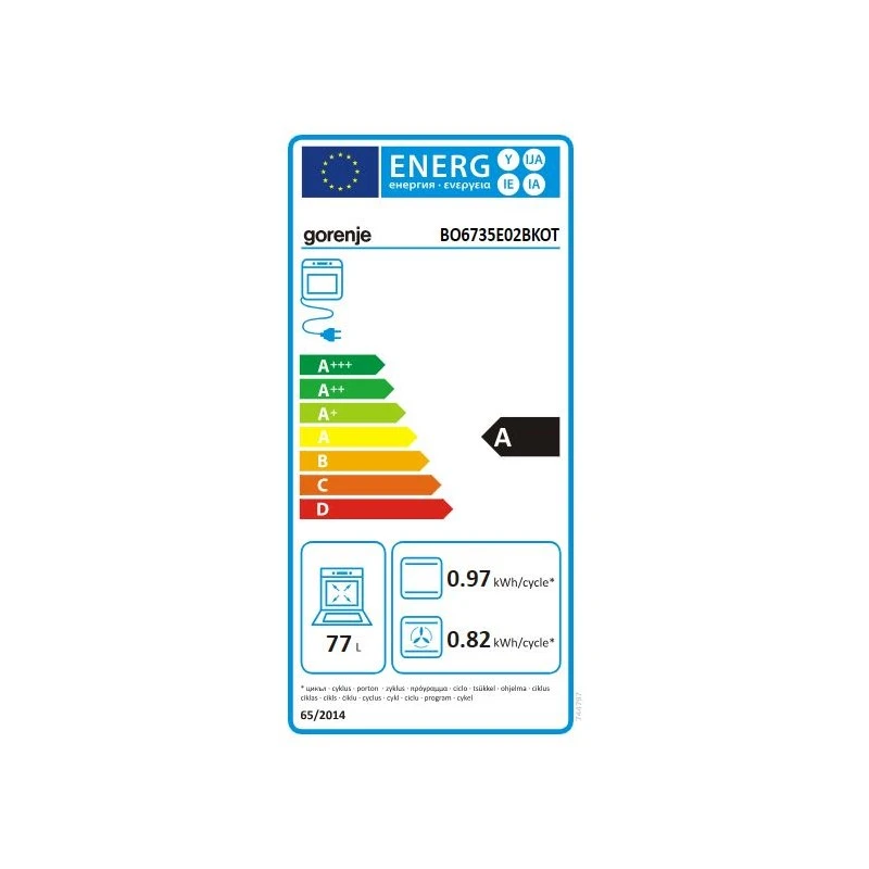 GORENJE BO6735E02BKOT