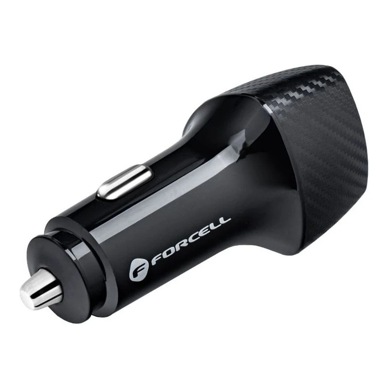 FORCELL ЗАРЯДНО 12V USB-C + КАБЕЛ USB-C/LIGHTENING 20W