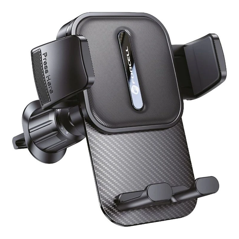 FORCELL КАРБОН СТОЙКА ЗА КОЛА ЗА ВЪЗДУХОВОД F-GRIP ЧЕРНА