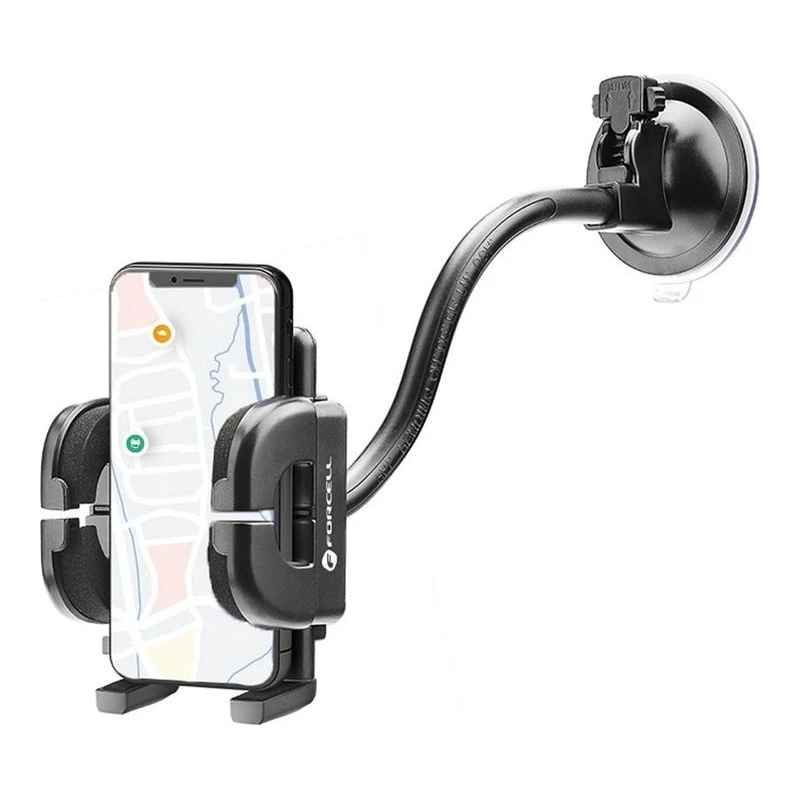 FORCELL СТОЙКА ЗА КОЛА 27СМ КОМБИНИРАНА 3В1 ЧЕРНА
