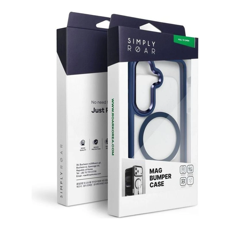 ROAR КАЛЪФ MAG BUMPER С MAGSAFE ЗА SAMSUNG S26 ULTRA Т.СИН