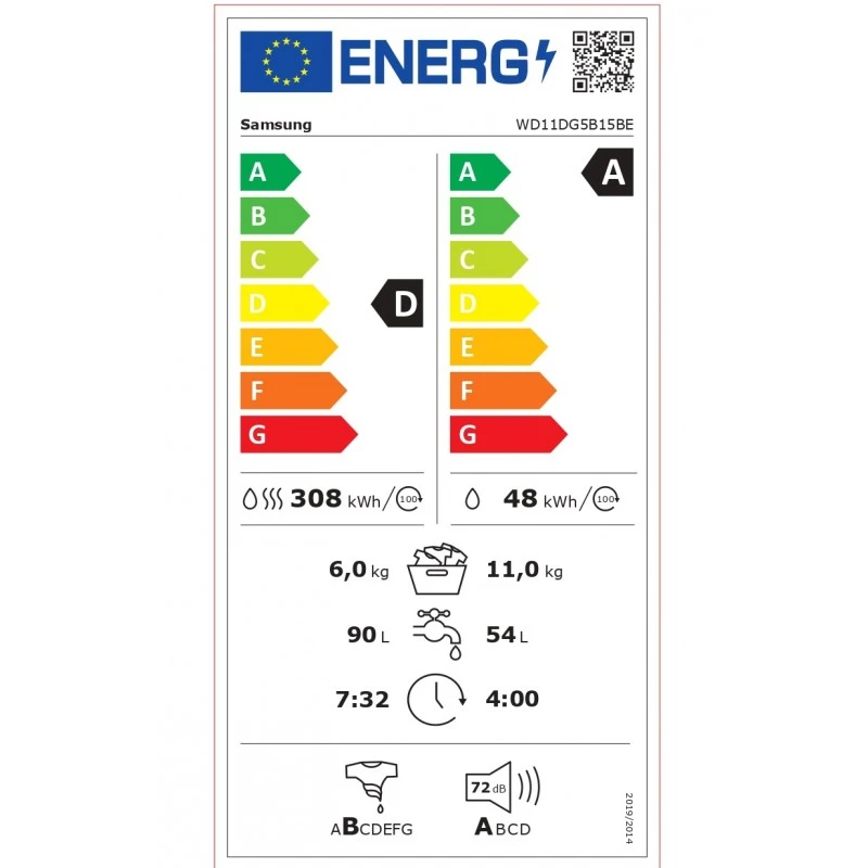 SAMSUNG WD11DG5B15BELE