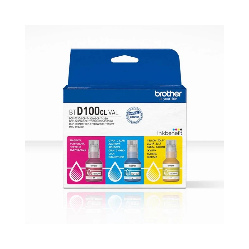 BROTHER BTD100CLVAL BROTHER COLOURED MULTIPACK