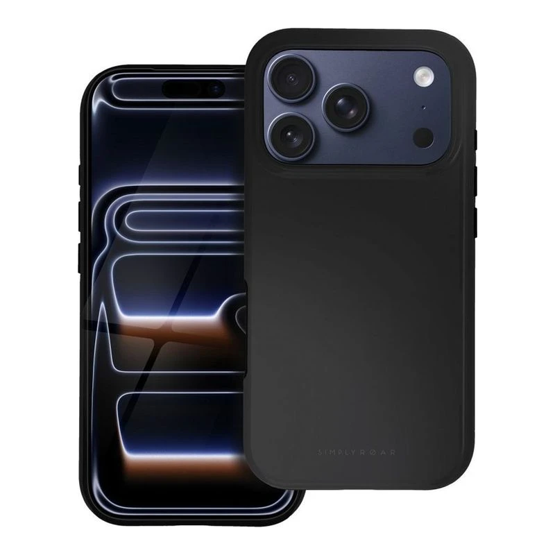 ROAR КАЛЪФ RAINB.BUMP. С MAGSAFE ЗА IPHONE 17 PRO MAX ЧЕРЕН