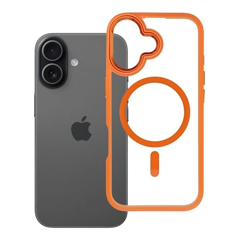 ROAR КАЛЪФ MAG BUMPER С MAGSAFE ЗА IPHONE 17 ОРАНЖ