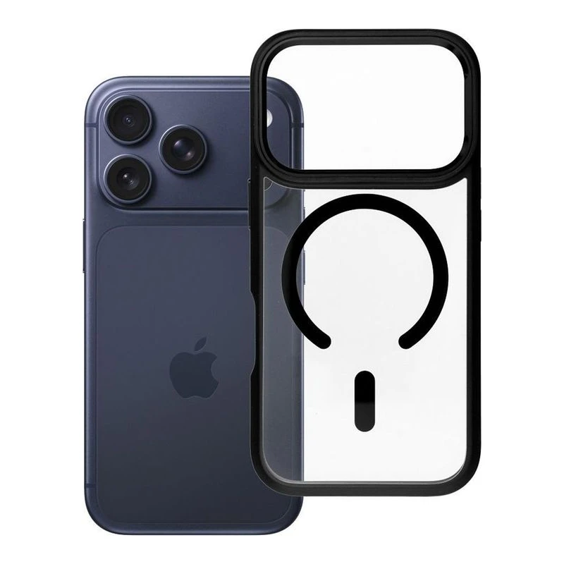 ROAR КАЛЪФ MAG BUMPER С MAGSAFE ЗА IPHONE 17 PRO ЧЕРЕН
