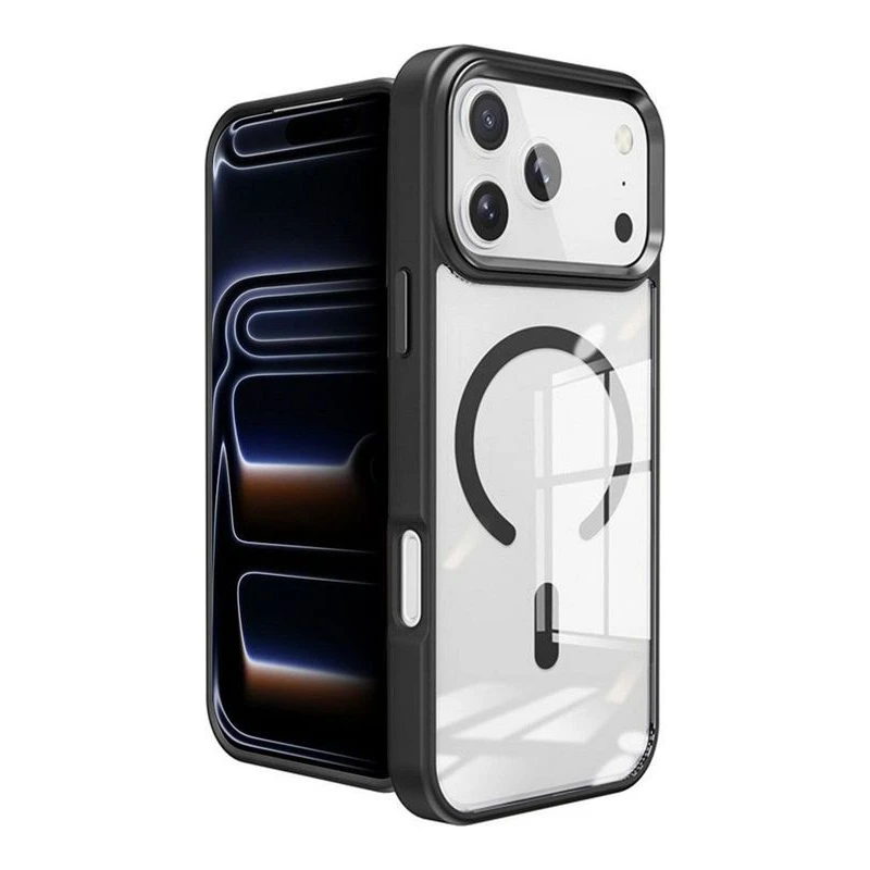 ROAR КАЛЪФ MAG BUMPER С MAGSAFE ЗА IPHONE 17 PRO ЧЕРЕН