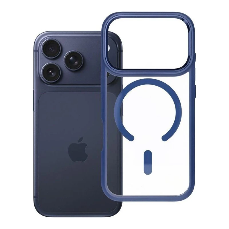 ROAR КАЛЪФ MAG BUMPER С MAGSAFE ЗА IPHONE 17 PRO Т.СИН