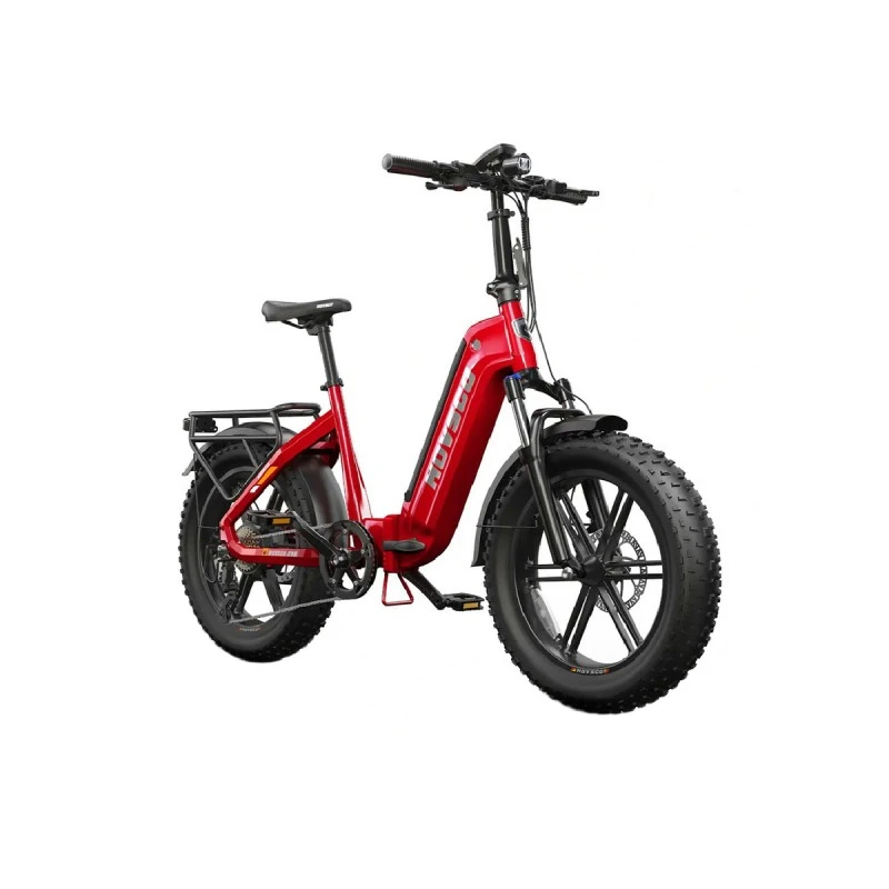 HOVSCO E-BIKE HOVBETA AIR FAT 20'' RED COLOR  15AH FOLDING