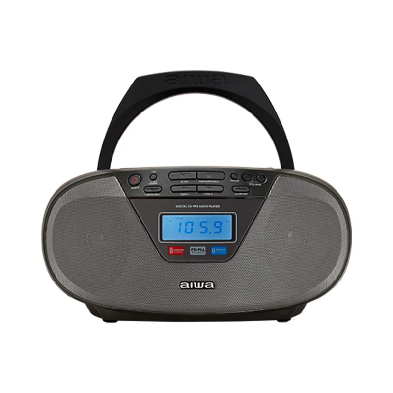 AIWA PORTABLE CD WITH BLUETOOTH CDT-200BK BLACK