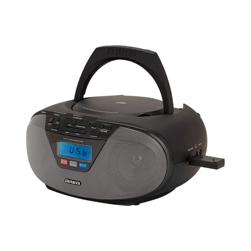 AIWA PORTABLE CD WITH BLUETOOTH CDT-200BK BLACK