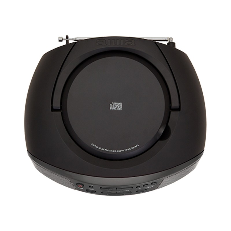 AIWA PORTABLE CD WITH BLUETOOTH CDT-200BK BLACK