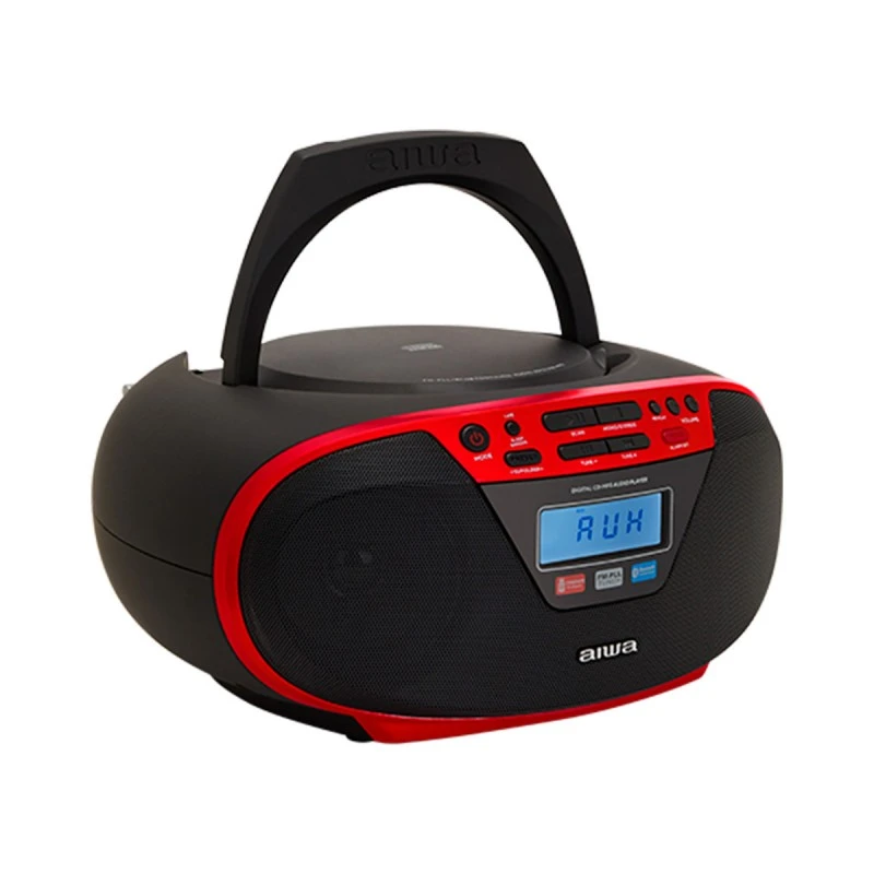 AIWA PORTABLE CD WITH BLUETOOTH CDT-200RD RED