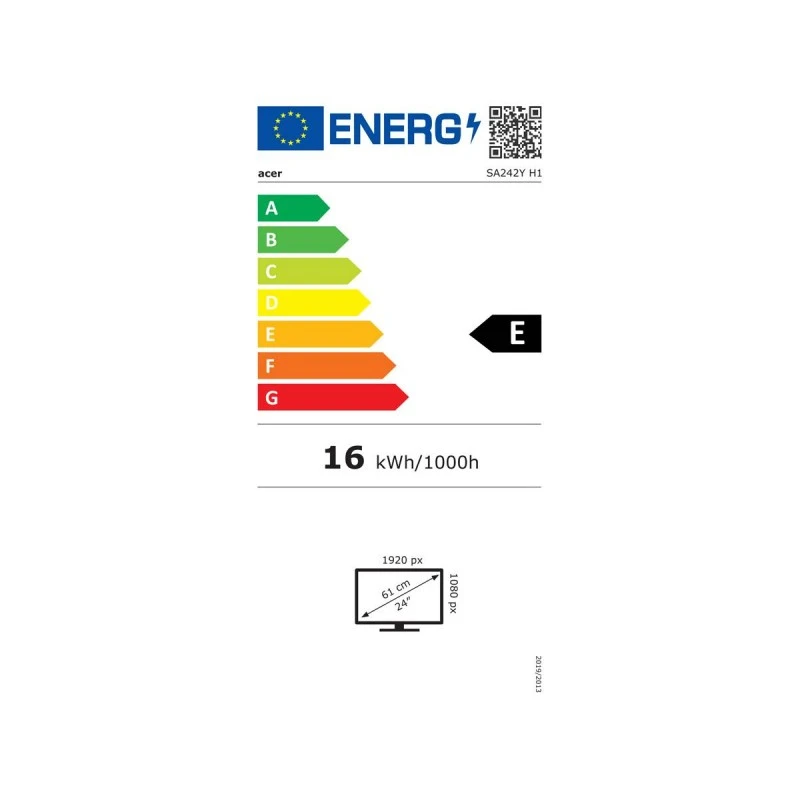 Acer SA242YH1bi MONITOR UM.QS2EE.109
