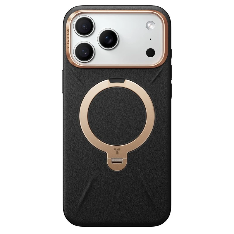 TORRAS IPHONE 17 PRO MAX QPRO LEATHER BLACK