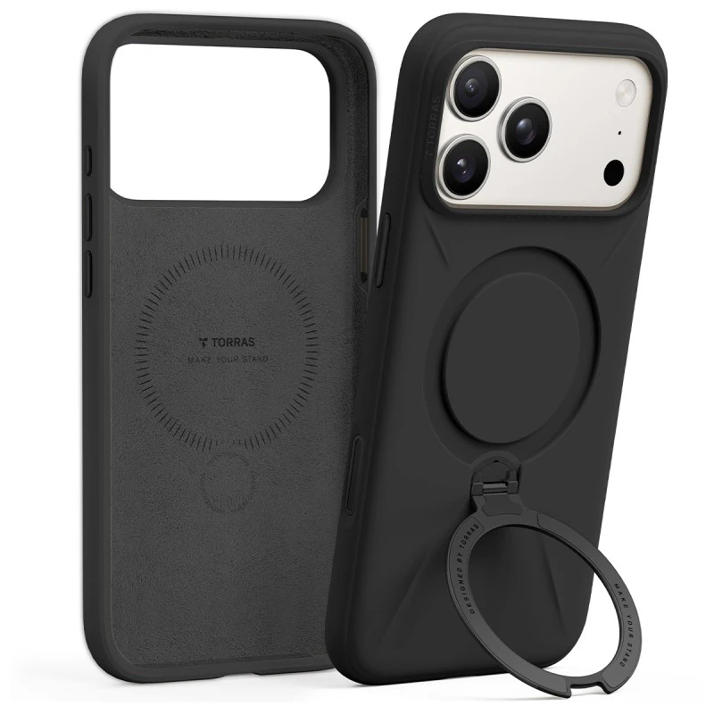 TORRAS IPHONE 17 PRO QPRO SILICONE BLACK