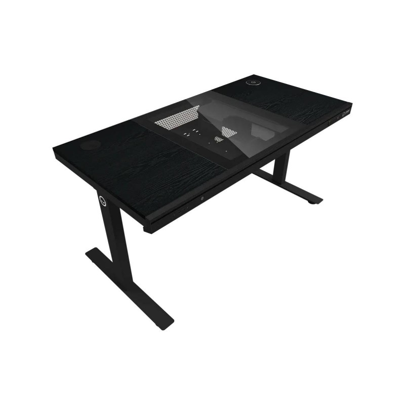 LORGAR ELITE SERIES GAMING DESK BLACK