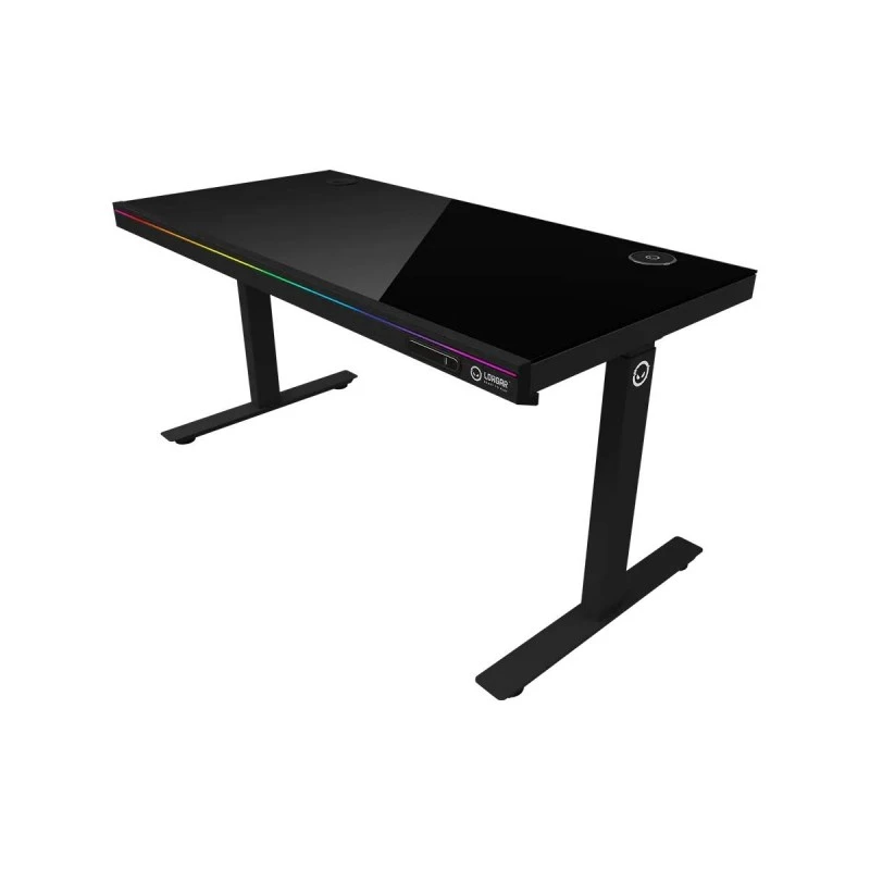 LORGAR PRO SERIES GAMING DESK GRAY