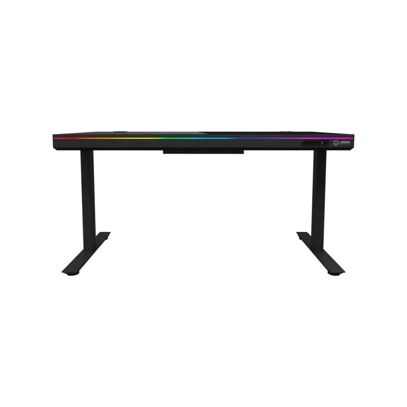 LORGAR PRO SERIES GAMING DESK GRAY