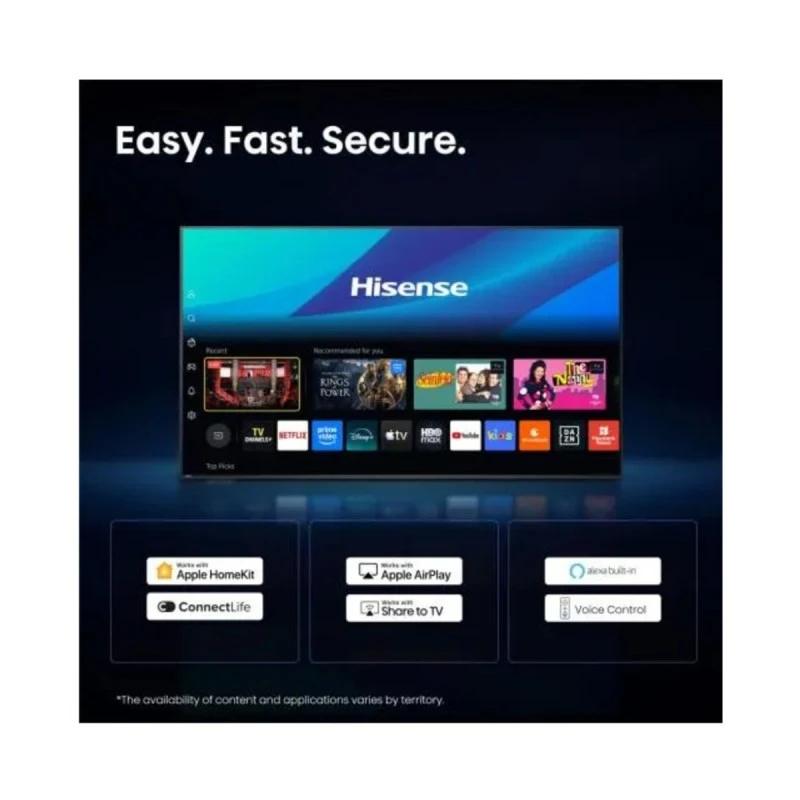 HISENSE 55U7SE MINI-LED QLED AI SMART TV
