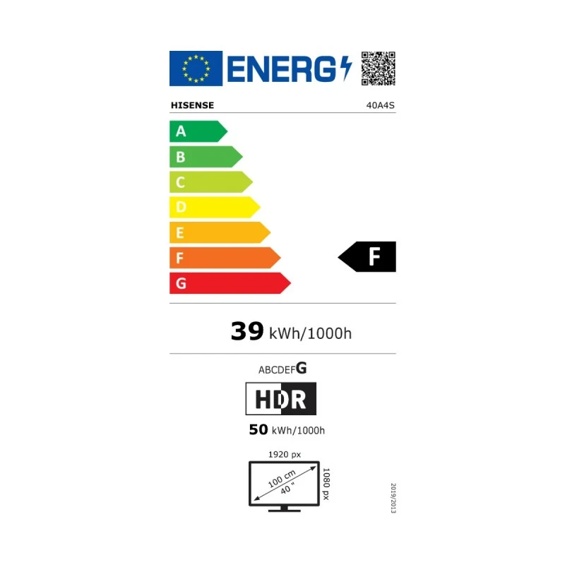 HISENSE 40A4S HD SMART TV