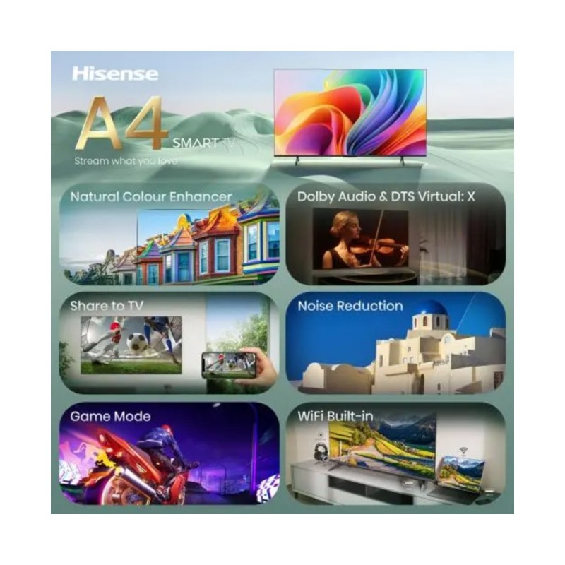 HISENSE 32A4S HD SMART TV