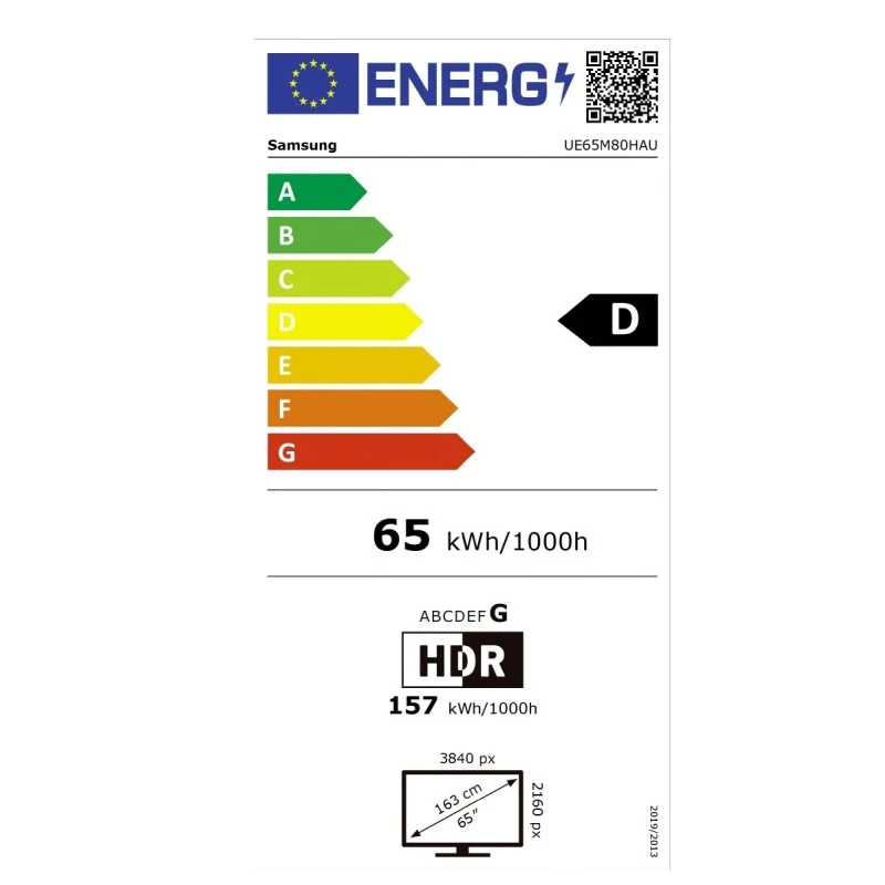SAMSUNG UE-65M80H MINI LED SMART TV