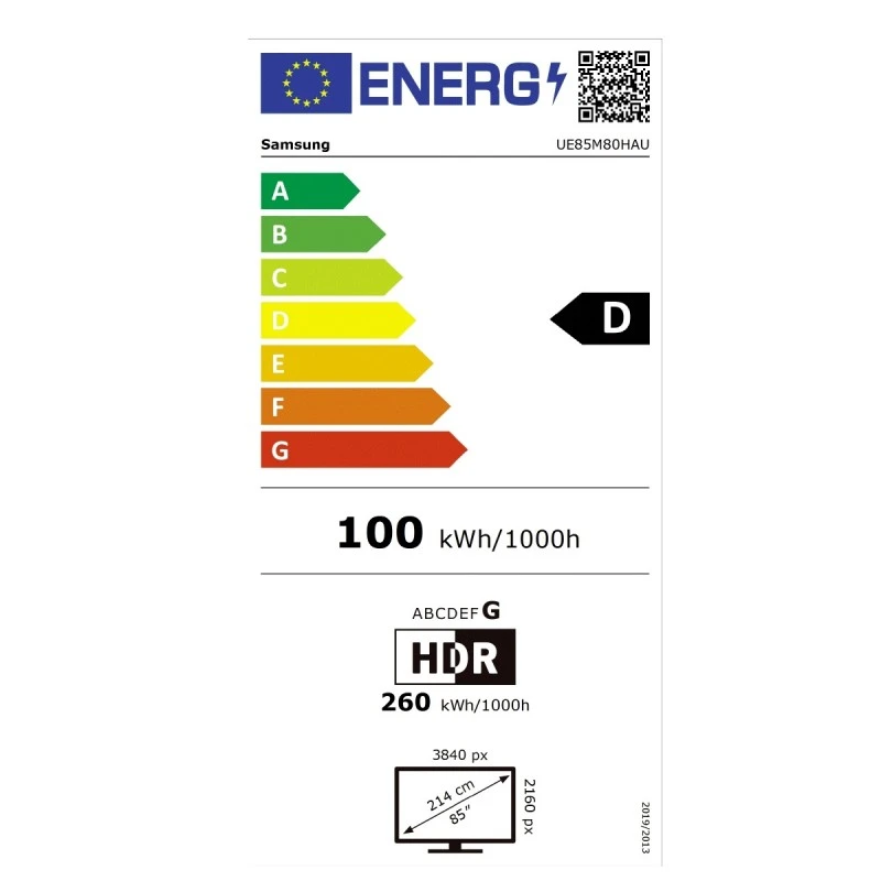 SAMSUNG UE-85M80H MINI LED SMART TV