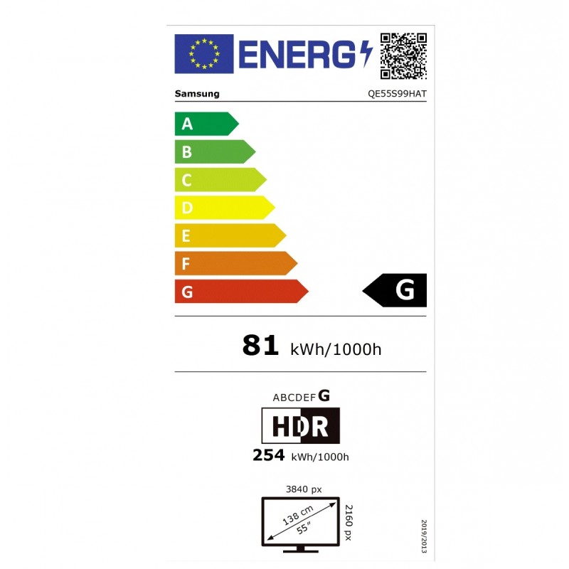 SAMSUNG QE-55S99H OLED SMART TV