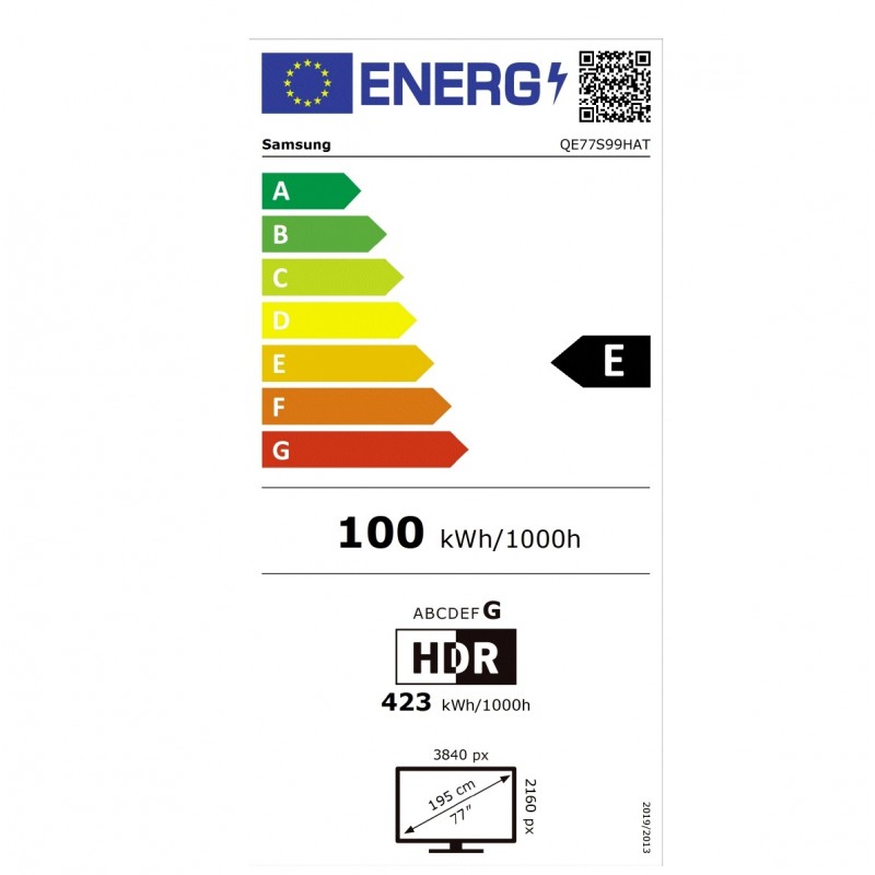 SAMSUNG QE-77S99H OLED SMART TV