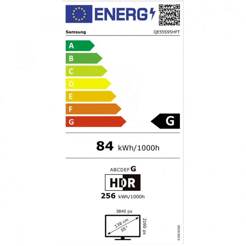 SAMSUNG QE-55S95H OLED SMART TV