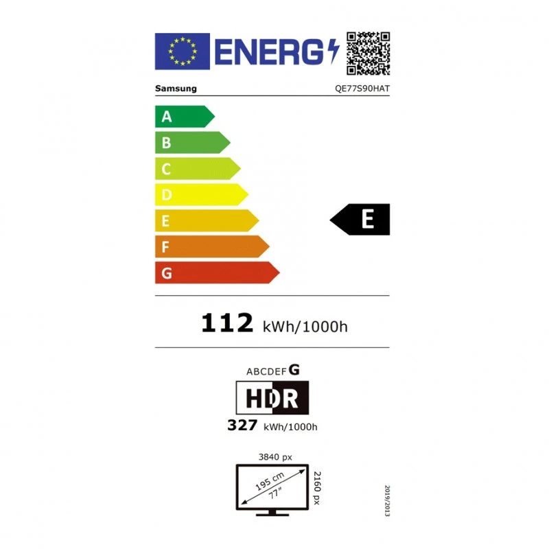 SAMSUNG QE-77S95H OLED SMART TV