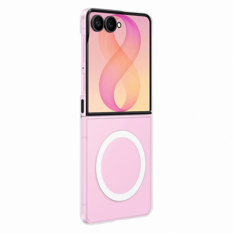 SAMSUNG EF-CF776CTEGWW CLEAR MAGNET CASE GALAXY Z FLIP 8 TR