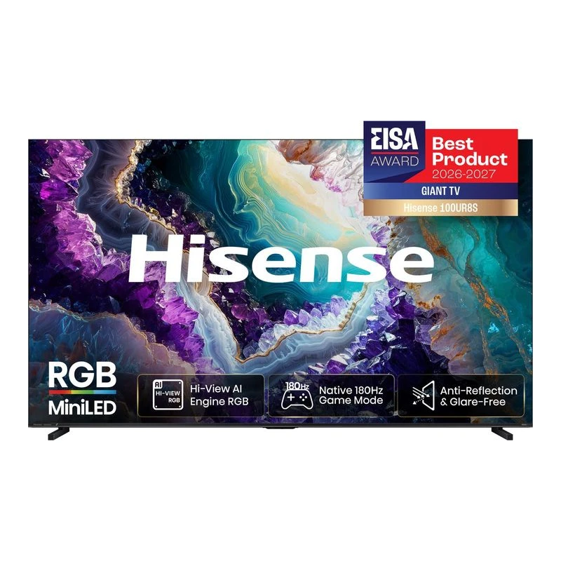 HISENSE 100UR8S RGB MINI-LED AI SMART TV