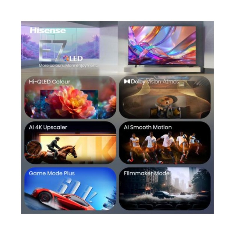 HISENSE 85E7S PRO UHD QLED SMART TV