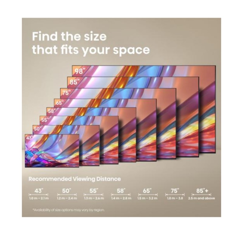 HISENSE 50E7S PRO UHD QLED SMART TV