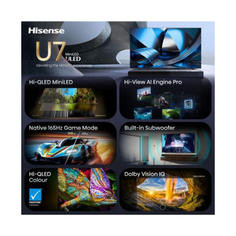 HISENSE 100U7SE MINI-LED QLED AI SMART TV