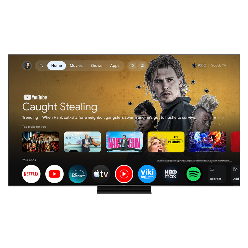 TCL 85C7L SQD MINI LED SMART GOOGLE TV