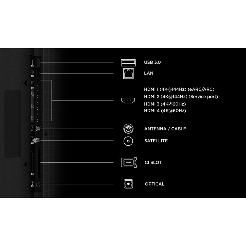 TCL 75C7L SQD MINI LED SMART GOOGLE TV