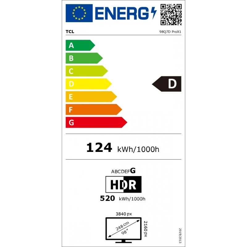 TCL 98Q7D Pro SQD MINI LED SMART GOOGLE TV