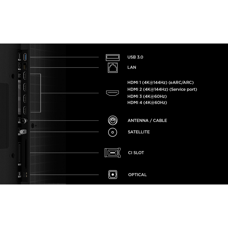 TCL 85Q7D Pro SQD MINI LED SMART GOOGLE TV