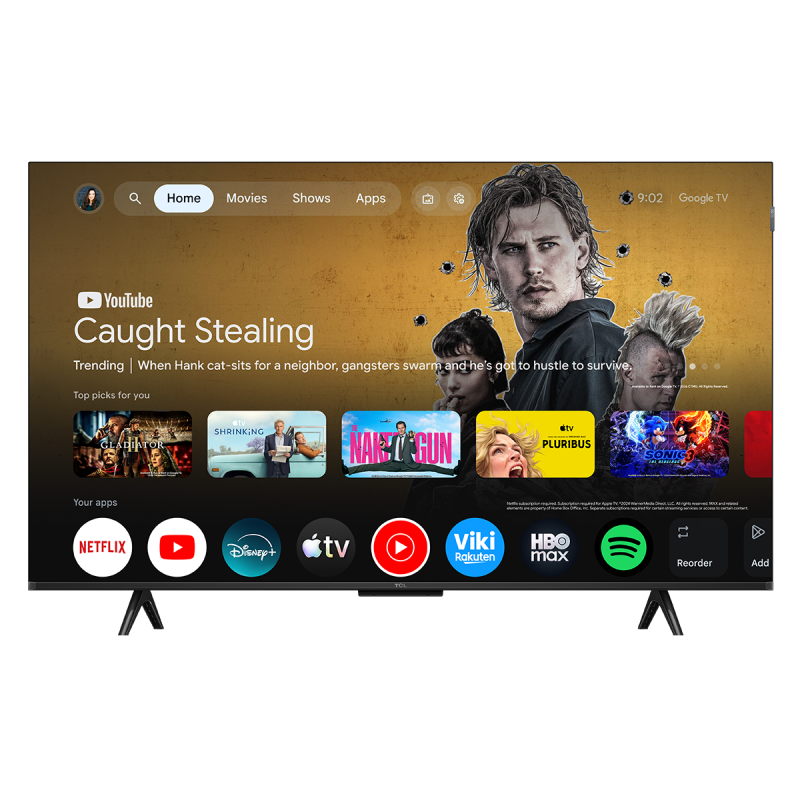 TCL 43P7L QLED SMART GOOGLE TV