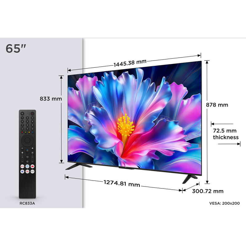 TCL 65P6L UHD LED SMART GOOGLE TV