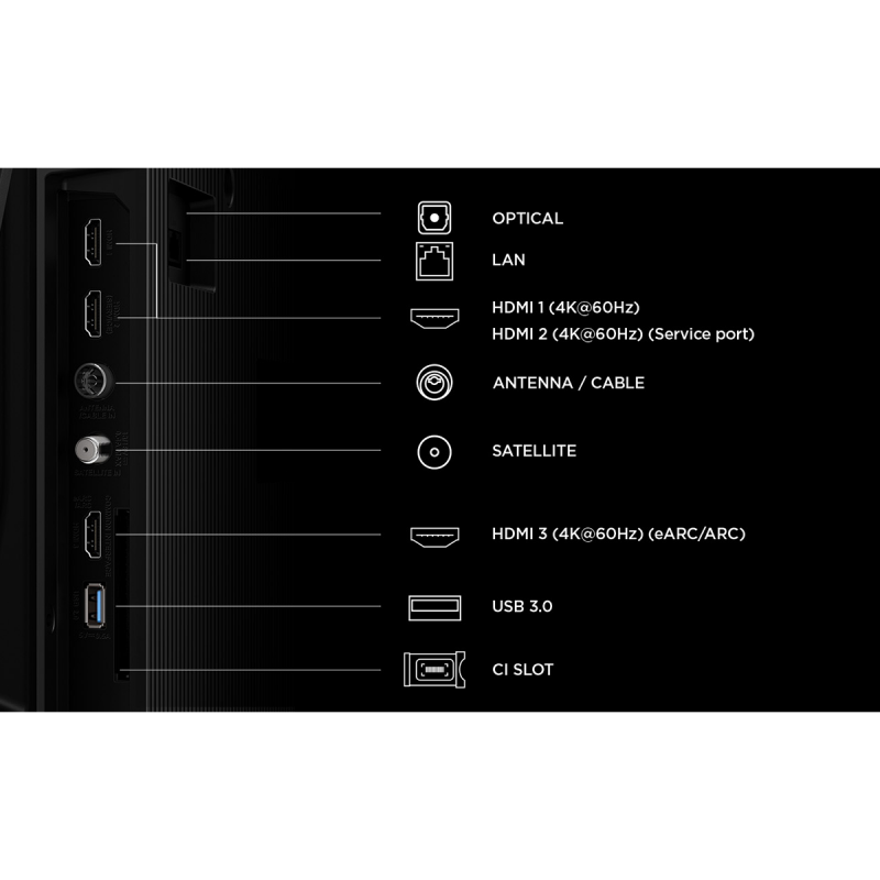 TCL 65P6L UHD LED SMART GOOGLE TV
