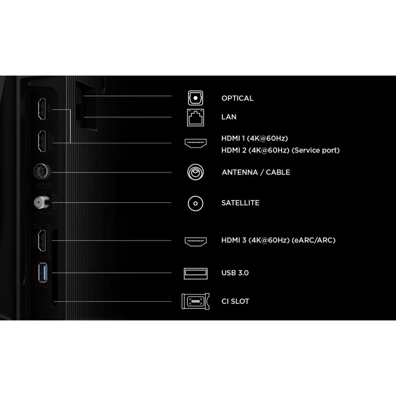 TCL 55P6L UHD LED SMART GOOGLE TV