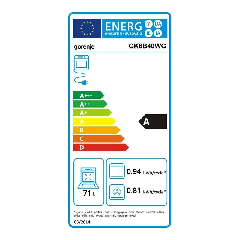 GORENJE GK6B40WG