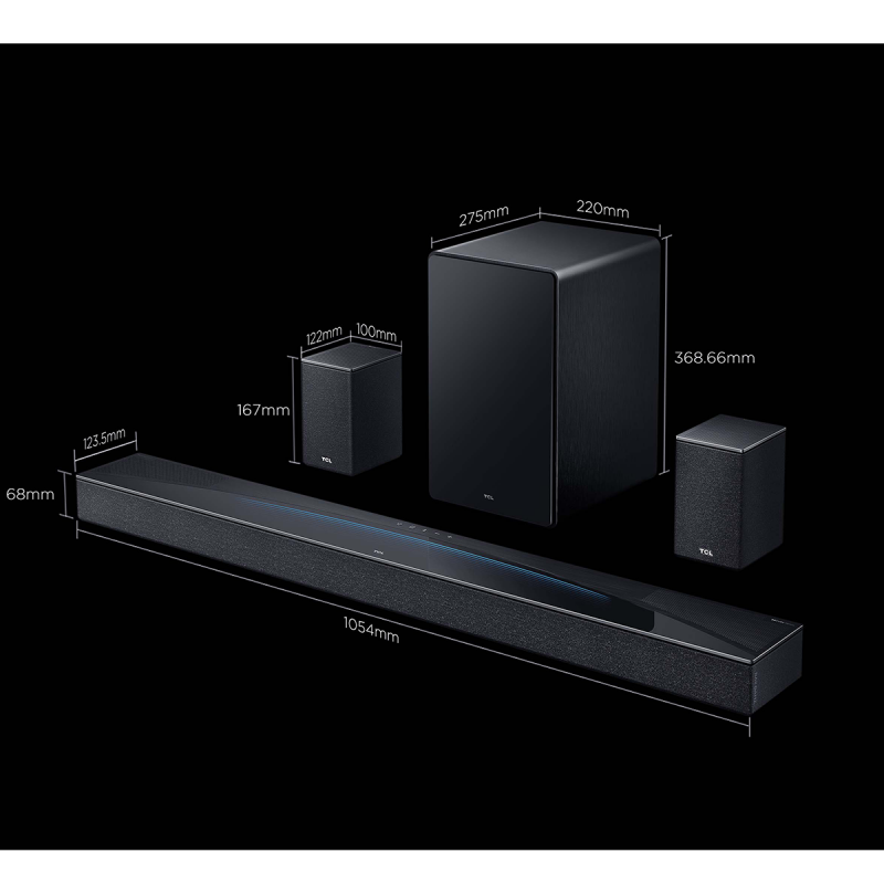 TCL&nbsp;Q85HE PRO 7.1.4 SOUNDBAR
