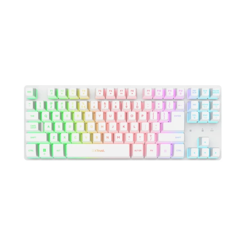TRUST 26083 GXT831W WRLS KEYBOARD WHT US