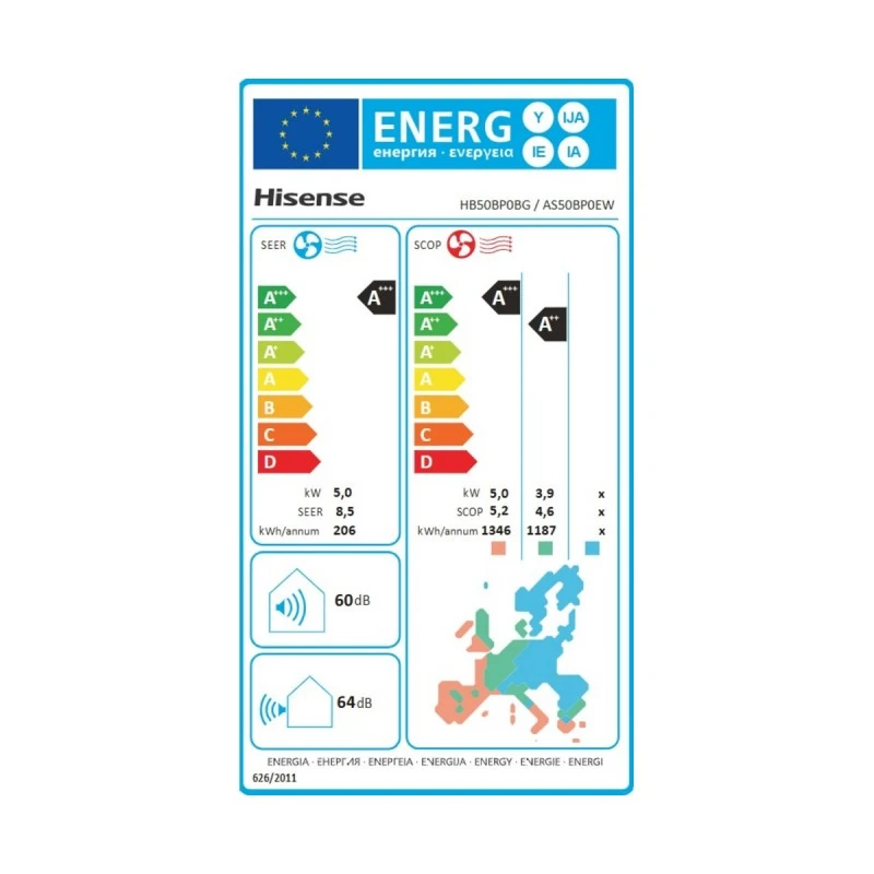 HISENSE  HB50BP0BG/AS50BP0EW
