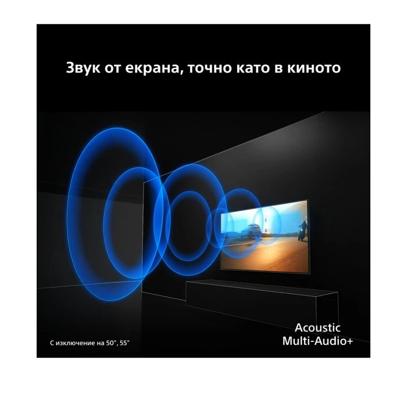 SONY BRAVIA 7 II K-65XR75M2PB RGB MINI LED TV